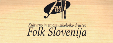 Kulturno in etnomuzikoloskego drustvo FOLK Slovenija - logo